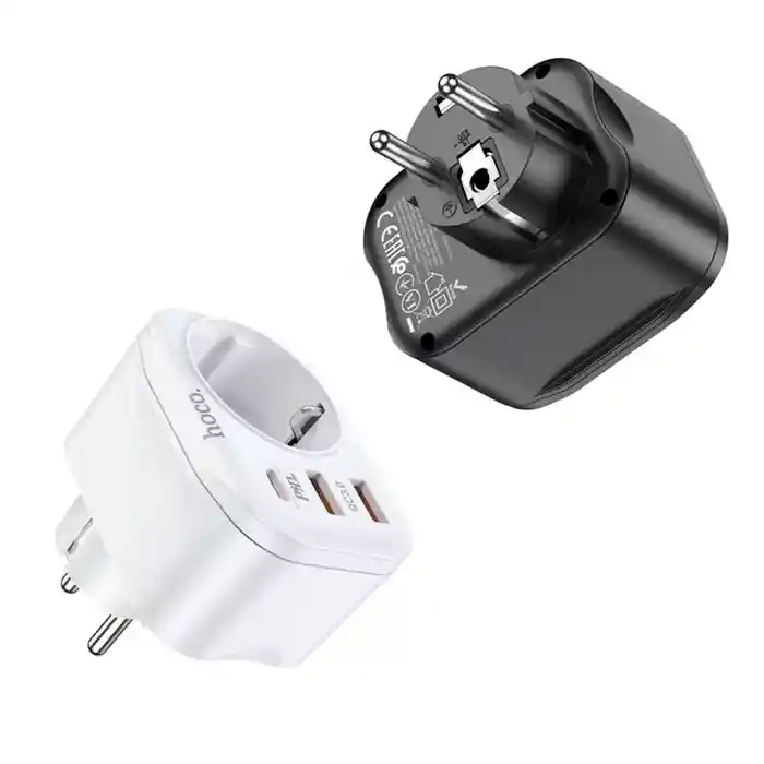 Hoco NS3 Multifunctional Socket 1C+2A PD 20W Ports